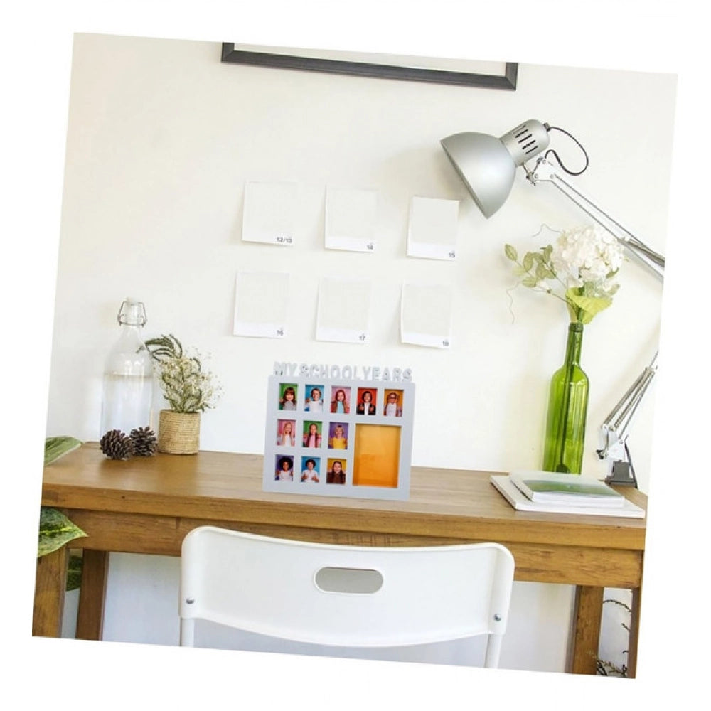 Acrylic School Years Photo Frame Multicolor