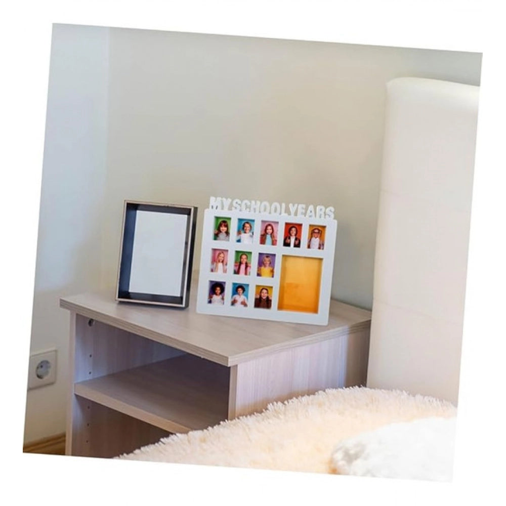 Acrylic School Years Photo Frame Multicolor