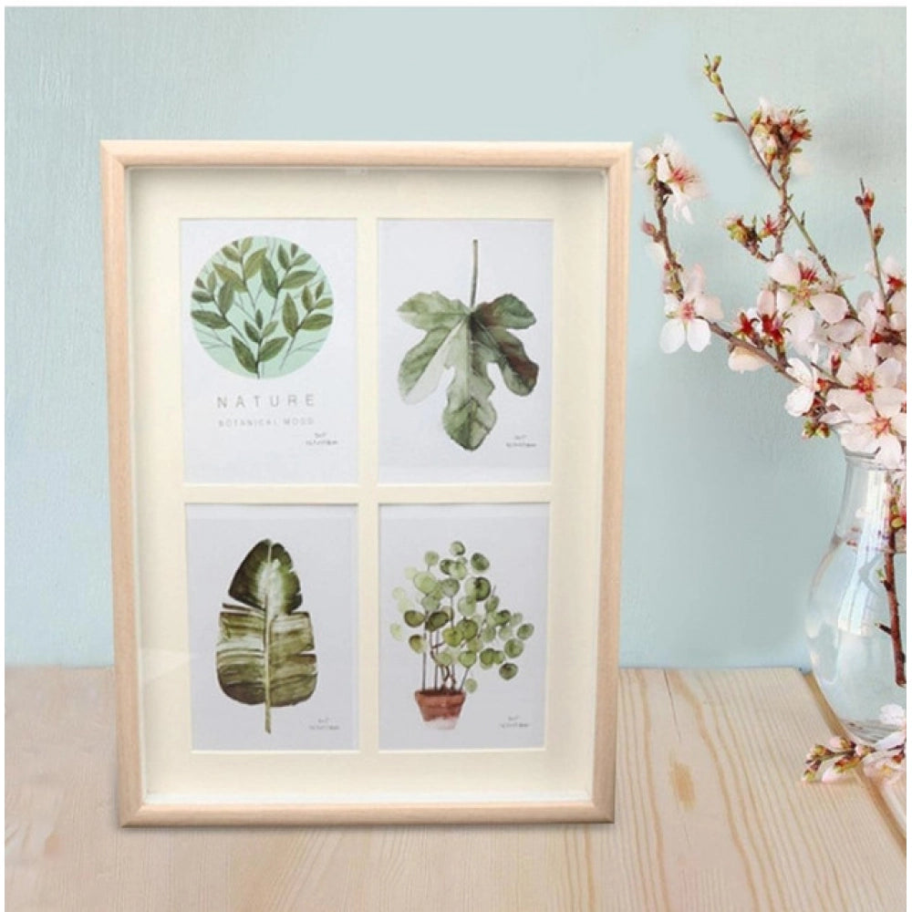 Acrylic Four Photo Collage Frame Multicolor