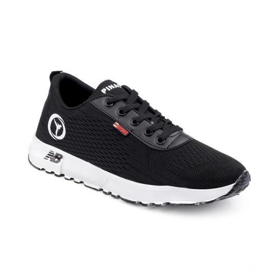 Men's Black Mesh Casual Shoes