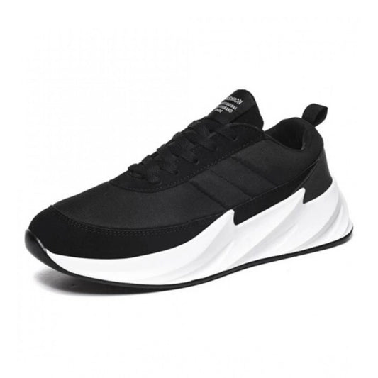Men's Black Synthetic Casual Shoes