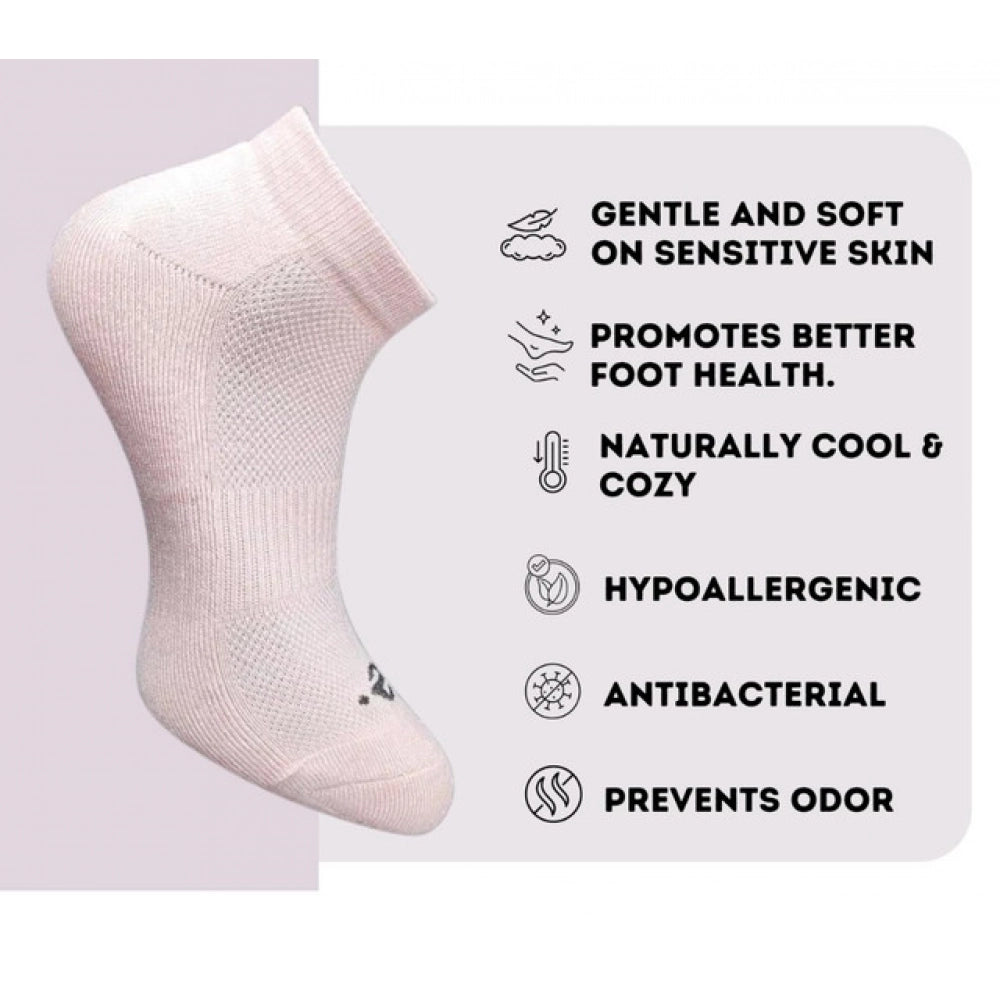 Generic 3_Pair Set Unisex Casual Cotton Printed Low Cut Socks (Multicolor)