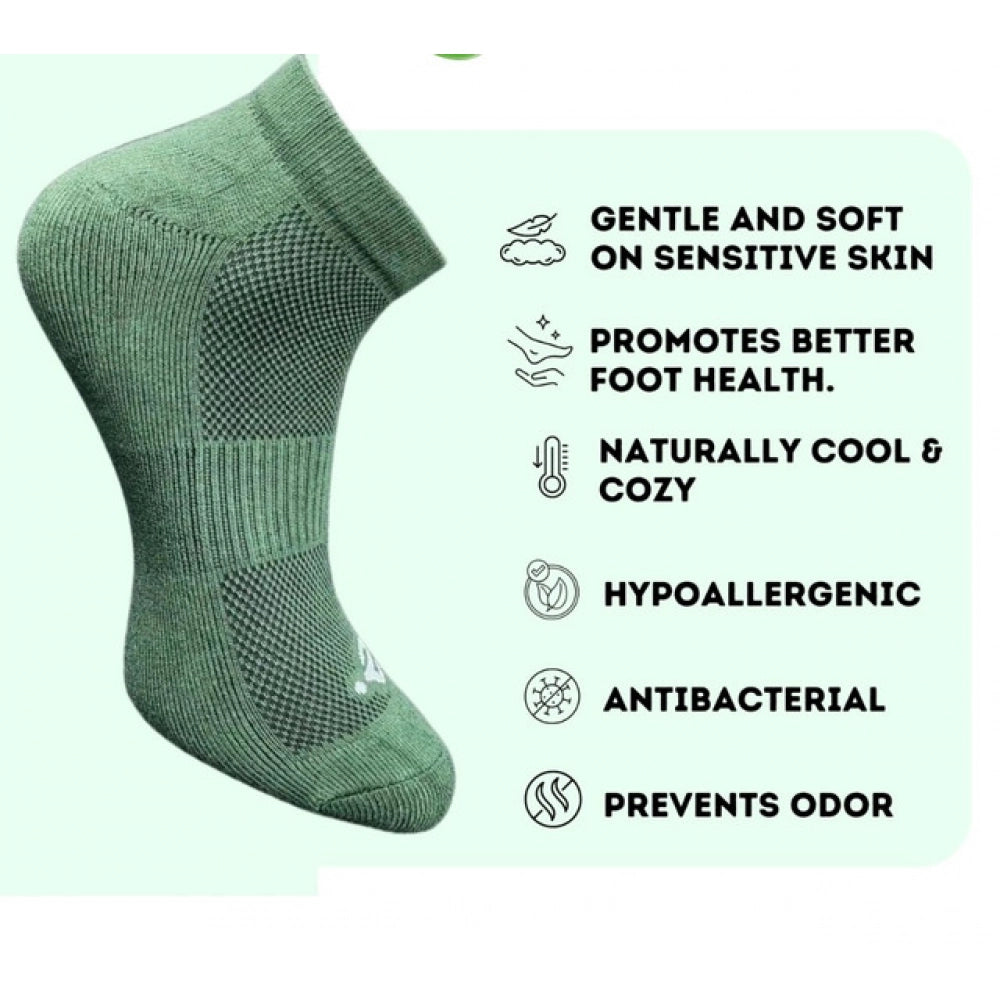 Generic 3_Pair Set Unisex Casual Cotton Printed Low Cut Socks (Multicolor)