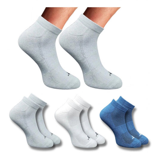 Generic 3_Pair Set Unisex Casual Cotton Printed Low Cut Socks (Multicolor)