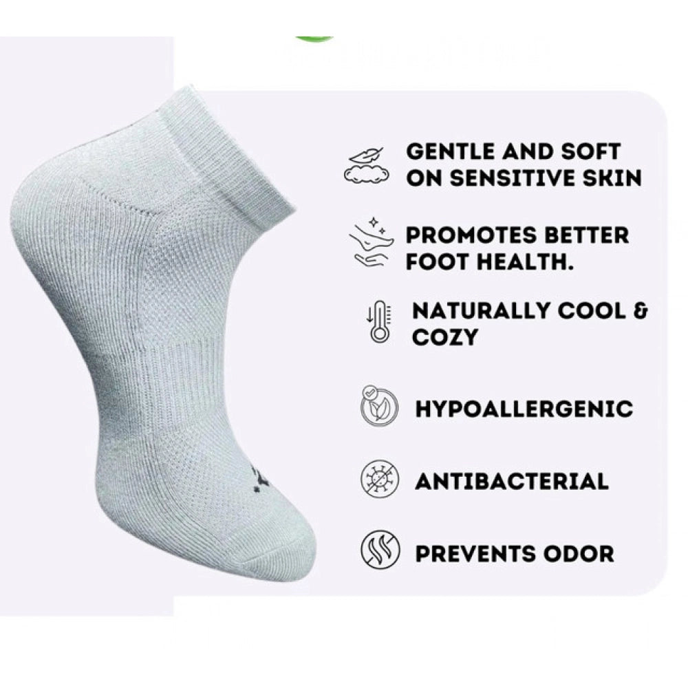 Generic 3_Pair Set Unisex Casual Cotton Printed Low Cut Socks (Multicolor)