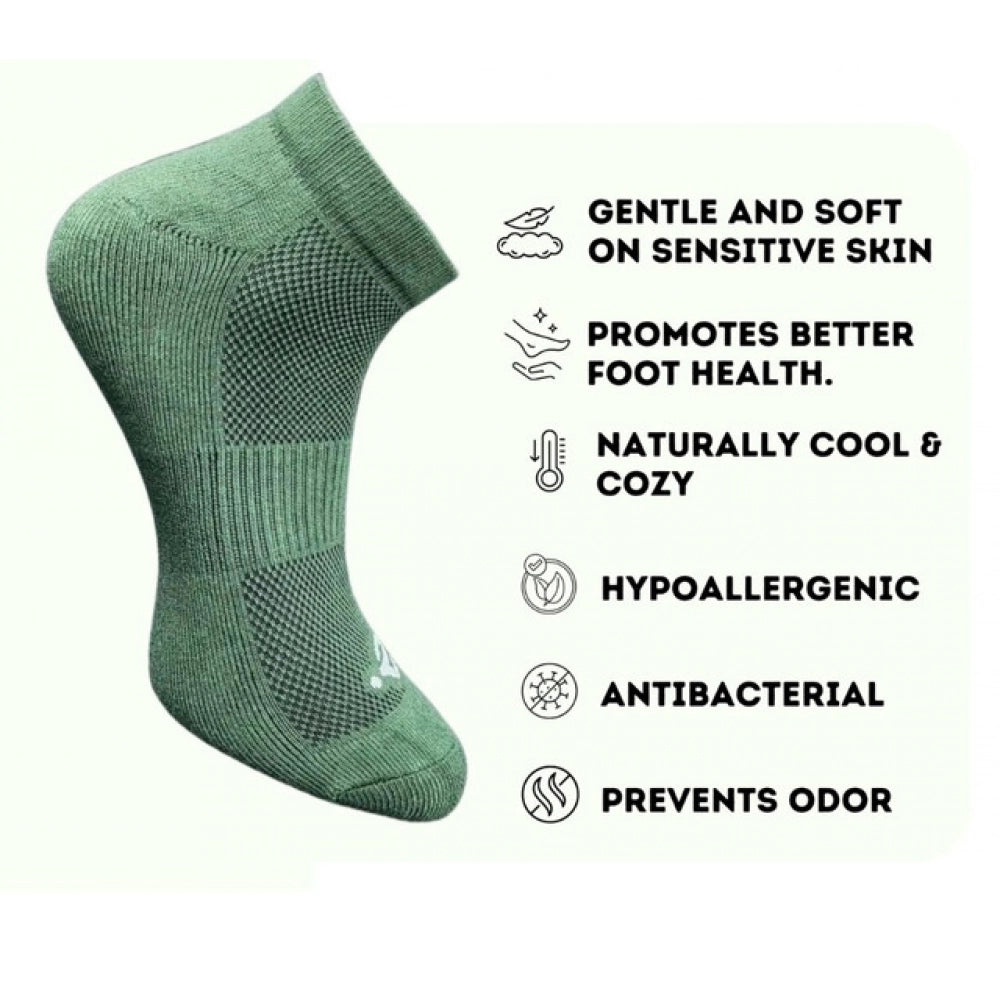 Generic 3_Pair Set Unisex Casual Cotton Printed Low Cut Socks (Multicolor)