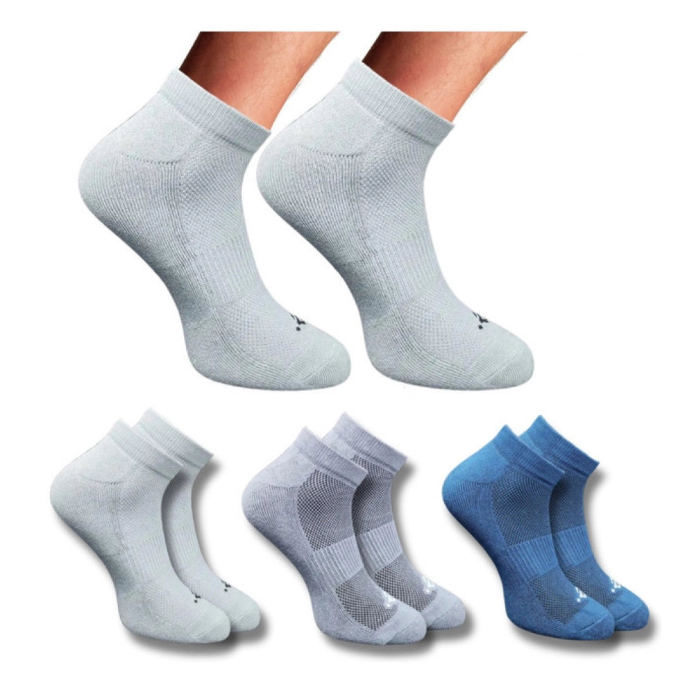 Generic 3_Pair Set Unisex Casual Cotton Printed Low Cut Socks (Multicolor)