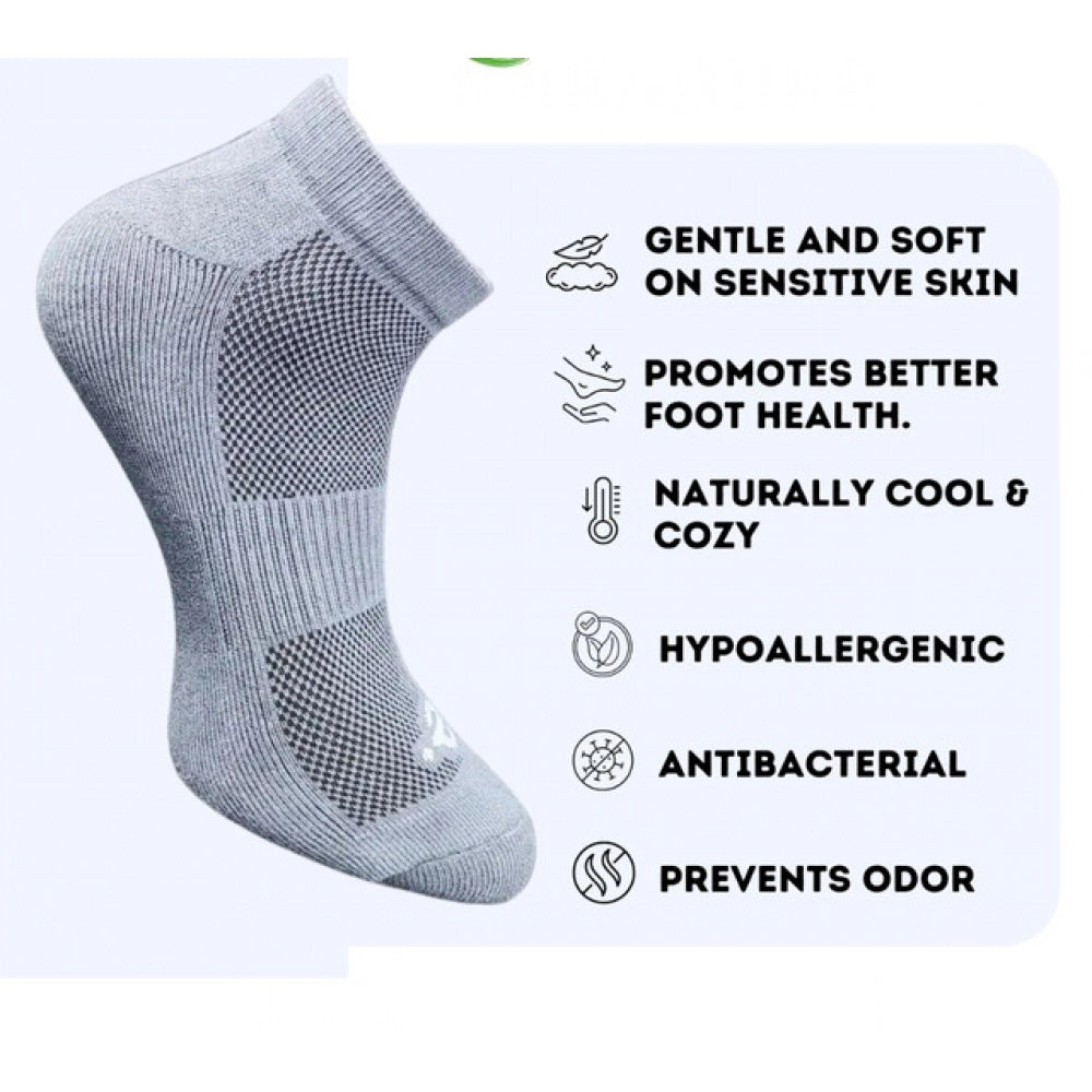 Generic 3_Pair Set Unisex Casual Cotton Printed Low Cut Socks (Multicolor)