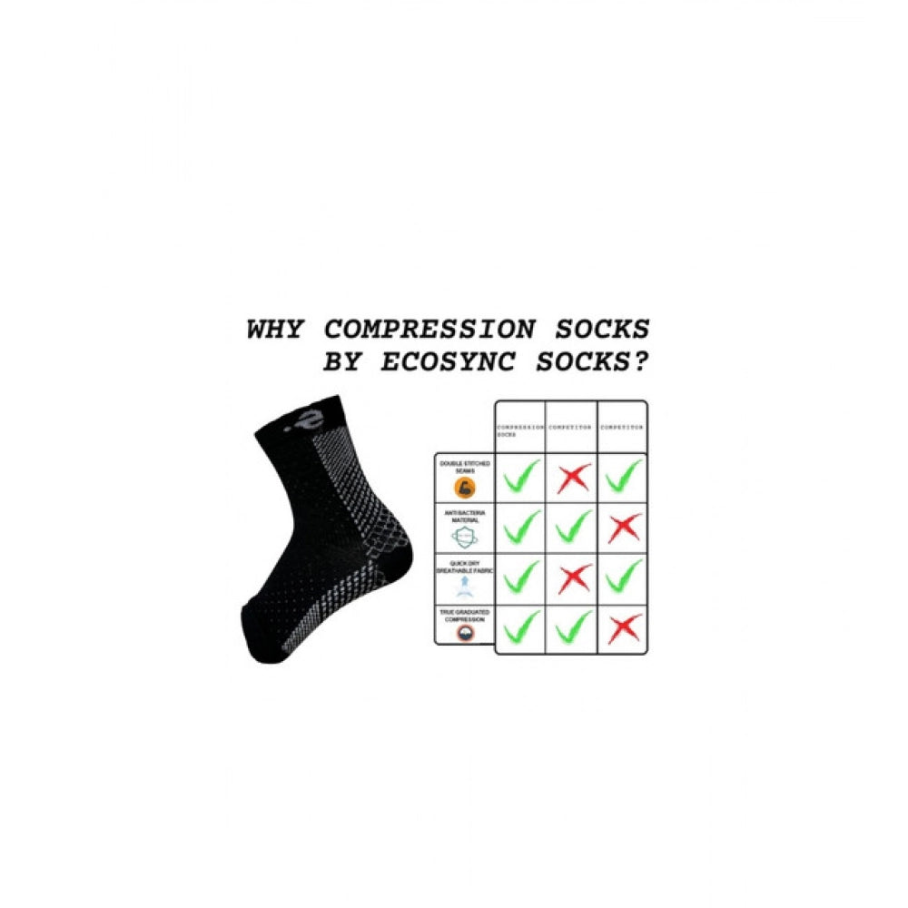 Generic 3_Pair Set Unisex Casual Cotton Printed Ankle Length Support Socks (Multicolor)