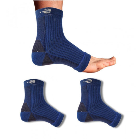 Generic 3_Pair Set Unisex Casual Cotton Printed Ankle Length Support Socks (Multicolor)