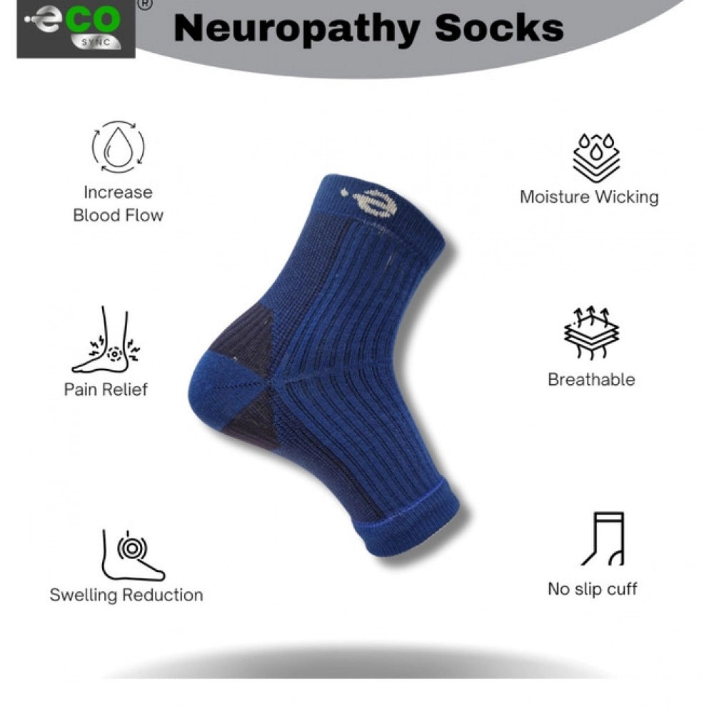 Generic 3_Pair Set Unisex Casual Cotton Printed Ankle Length Support Socks (Multicolor)