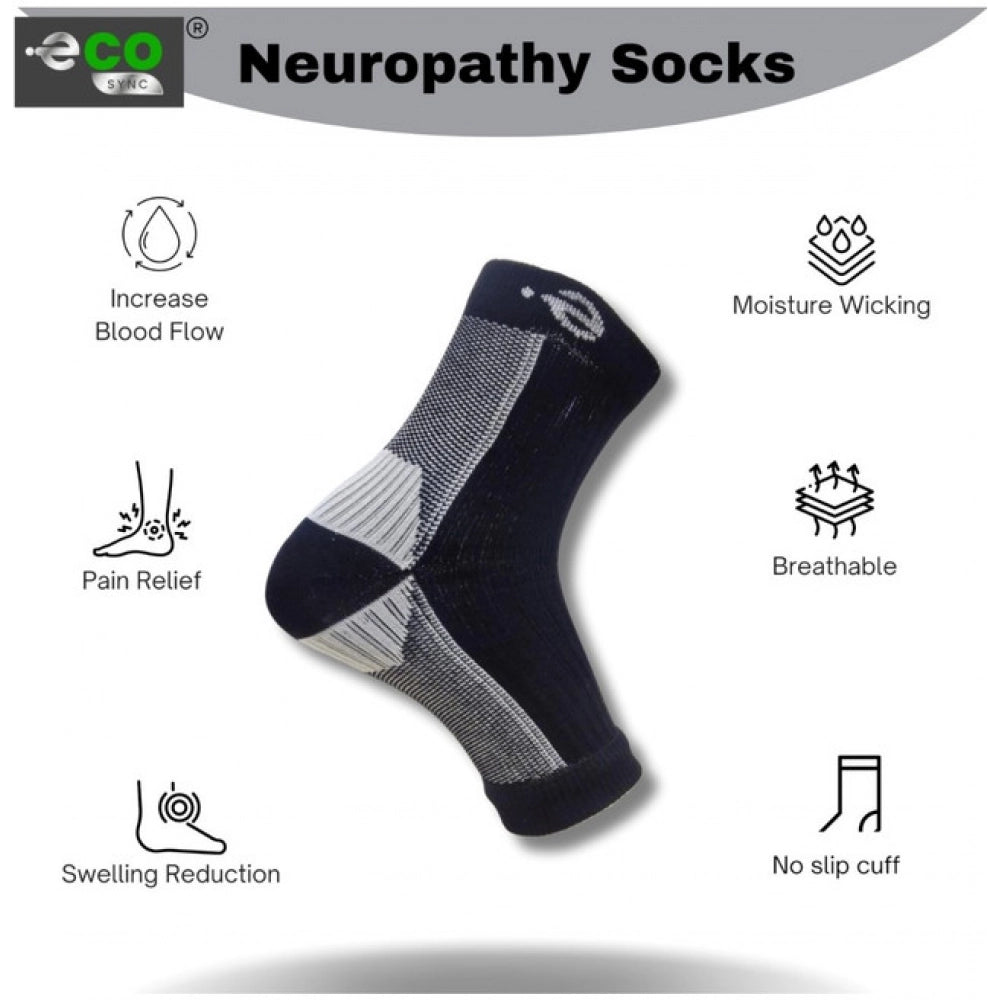 Generic 3_Pair Set Unisex Casual Cotton Printed Ankle Length Support Socks (Multicolor)