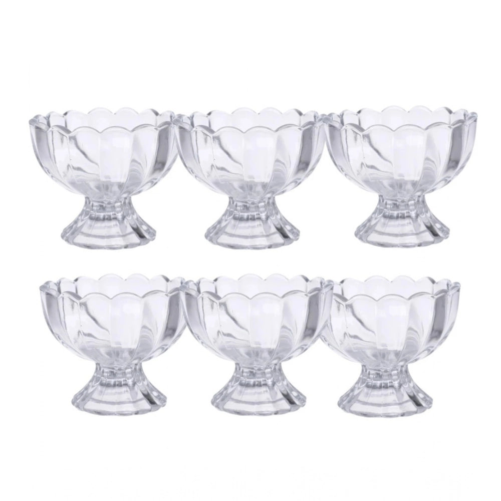 Set of 6 Unbreakable Plastic Dessert & Ice Cream Bowls | Assorted