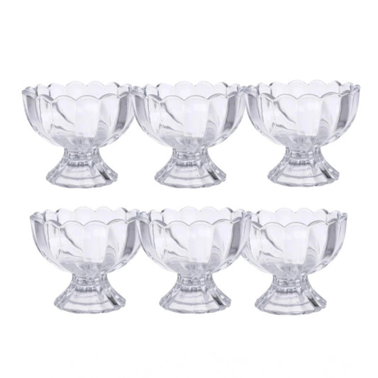 Set of 6 Unbreakable Plastic Dessert & Ice Cream Bowls | Assorted