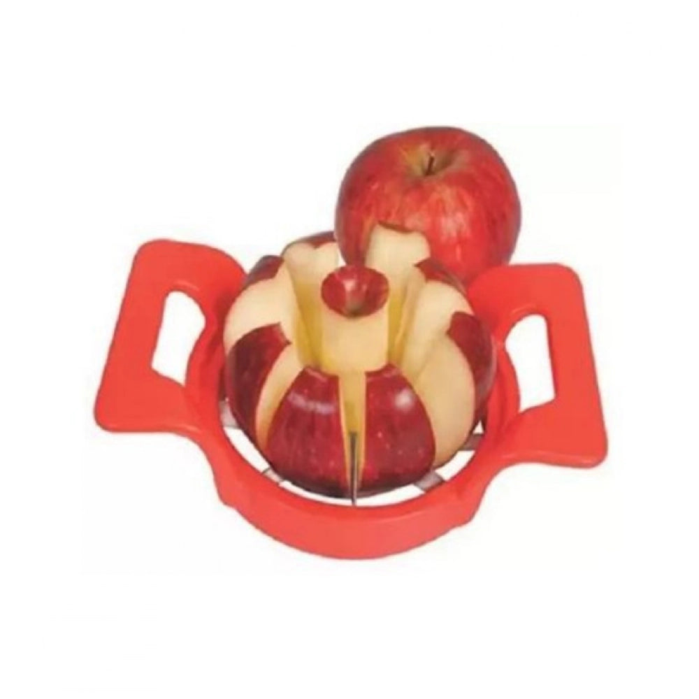 Pack of 3 Apple Cutter | Stainless Steel Fruit Slicer & Corer | Assorted