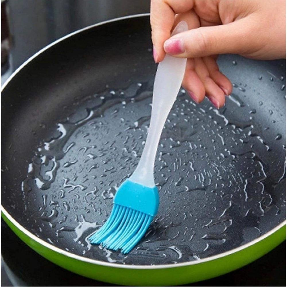 Pack of 5 Silicone Spatula with Brush | Heat Resistant Cooking & Baking