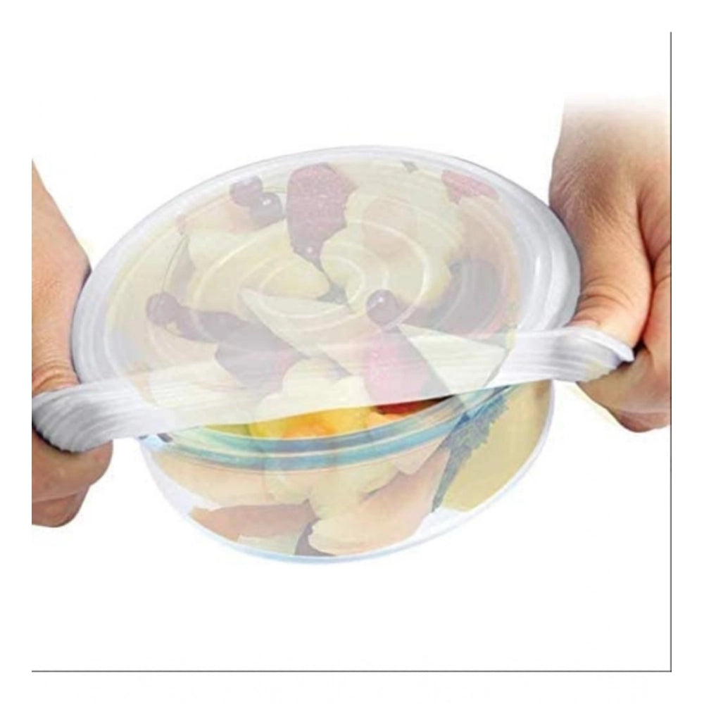 Pack of 2 Silicone Lids – Reusable Stretchable Covers for Bowls & Containers