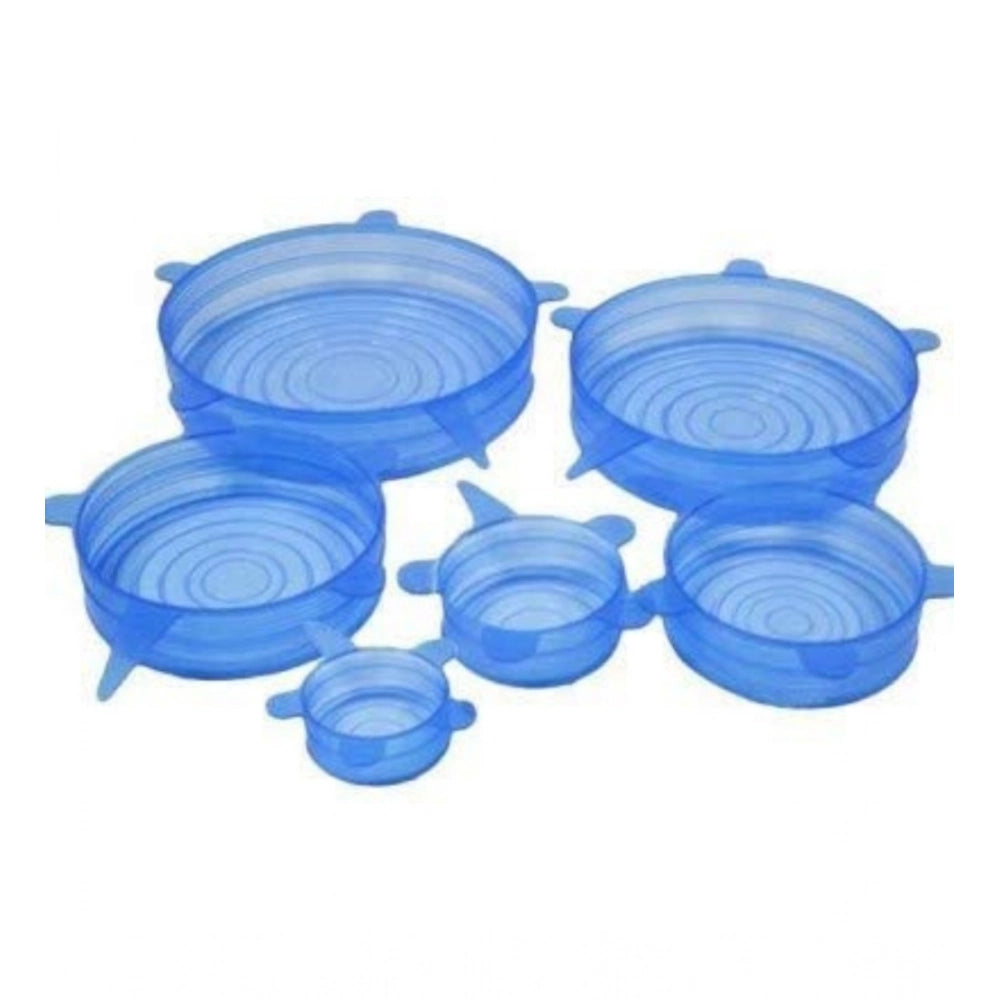 Pack of 2 Silicone Lids – Reusable Stretchable Covers for Bowls & Containers
