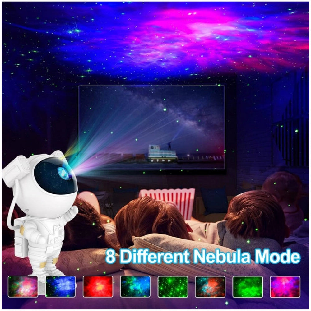 Astronaut Galaxy Projector Night Lamp – LED Star Light