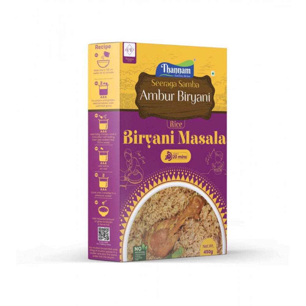 Generic Thannam Ambur Biryani Masala Powder With Rice (450GM)