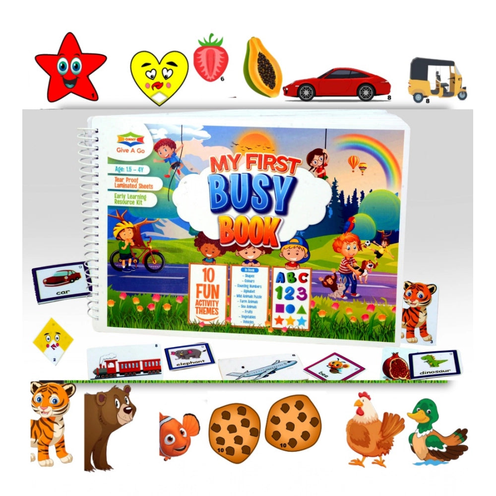 Early Childhood Development Activity Book for Kids Ages 2–4