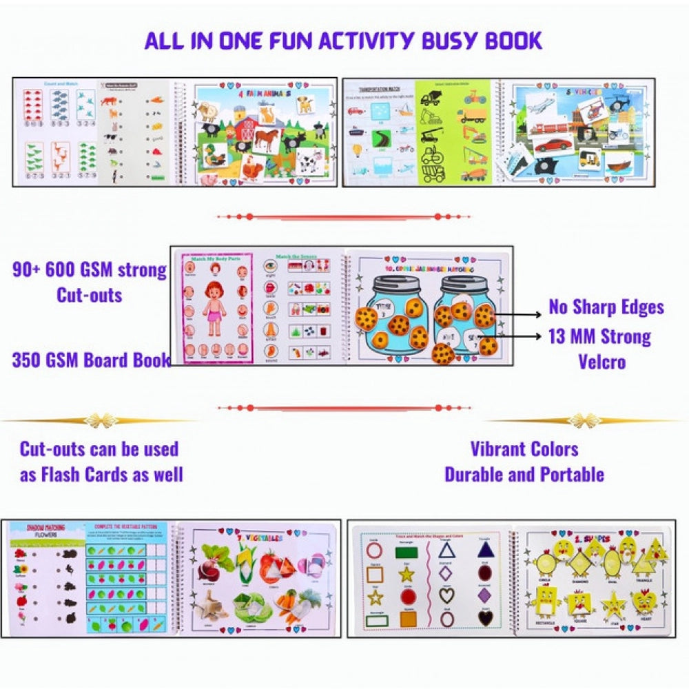 Early Childhood Development Activity Book for Kids Ages 2–4