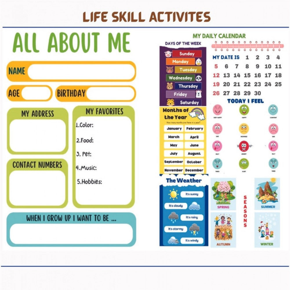 Brain Development Educational Activity Toy for Kids Ages 2–4