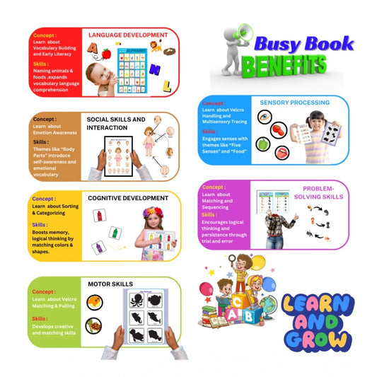 Magnetic Educational Matching Activity for Kids Ages 2–4