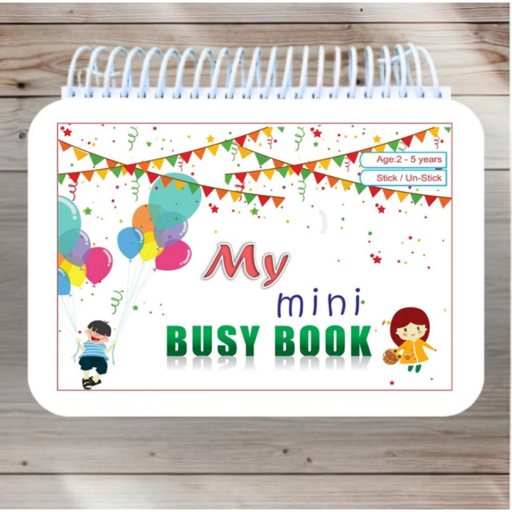 Stick & Unstick Activity Book for Kids Ages 2–4
