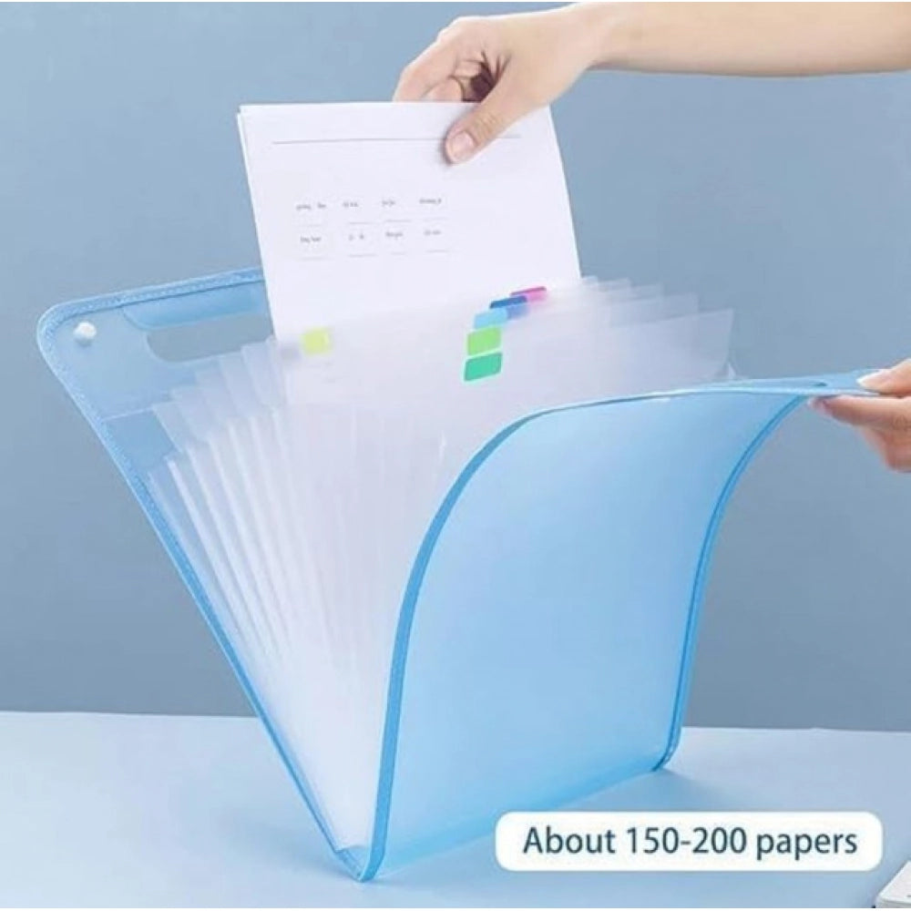 A4 13 Compartment Expandable File Organizer