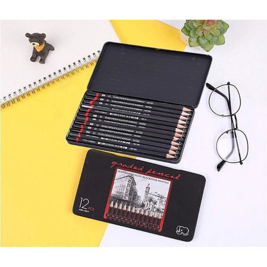Professional Graphite Sketching Pencils Set