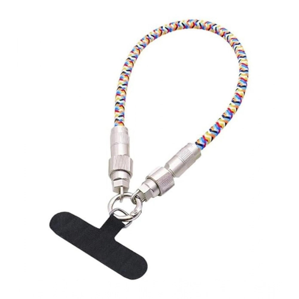 Generic Pack of 2 USB Charging Cable Lanyard (Multicolor)