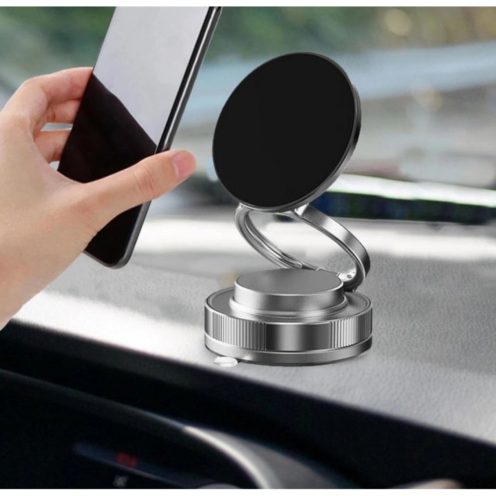 Generic T28 Magnetic Phone Holder (Silver-Black)