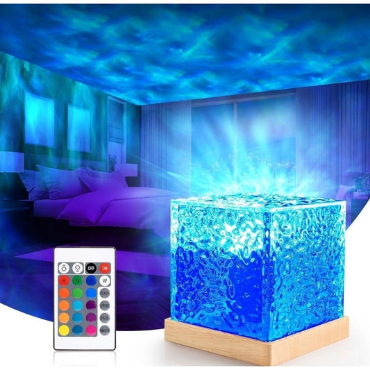 Ocean Wave Projector Lamp – Blue