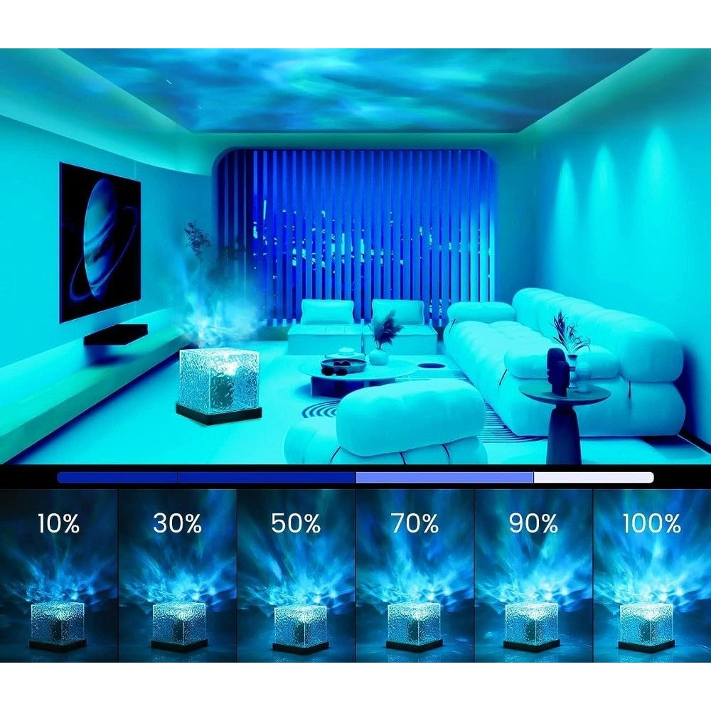 Ocean Wave Projector Lamp – Blue