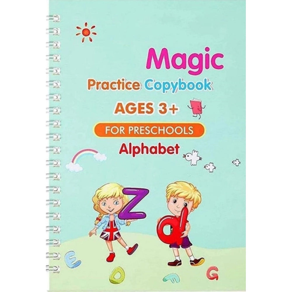 Generic Pack of 3 Magic Drawing Books for Kids (Multicolor)