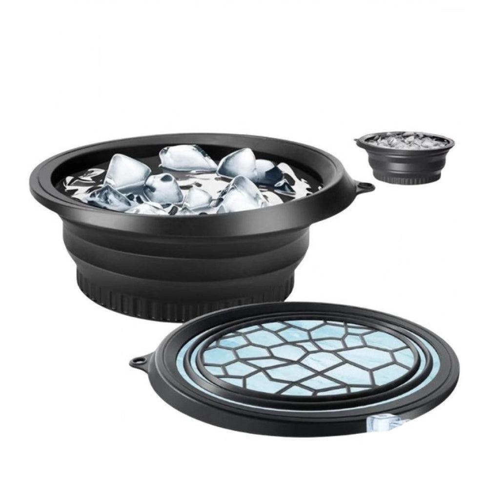 Silicone Collapsible Face Ice Bath Bowl