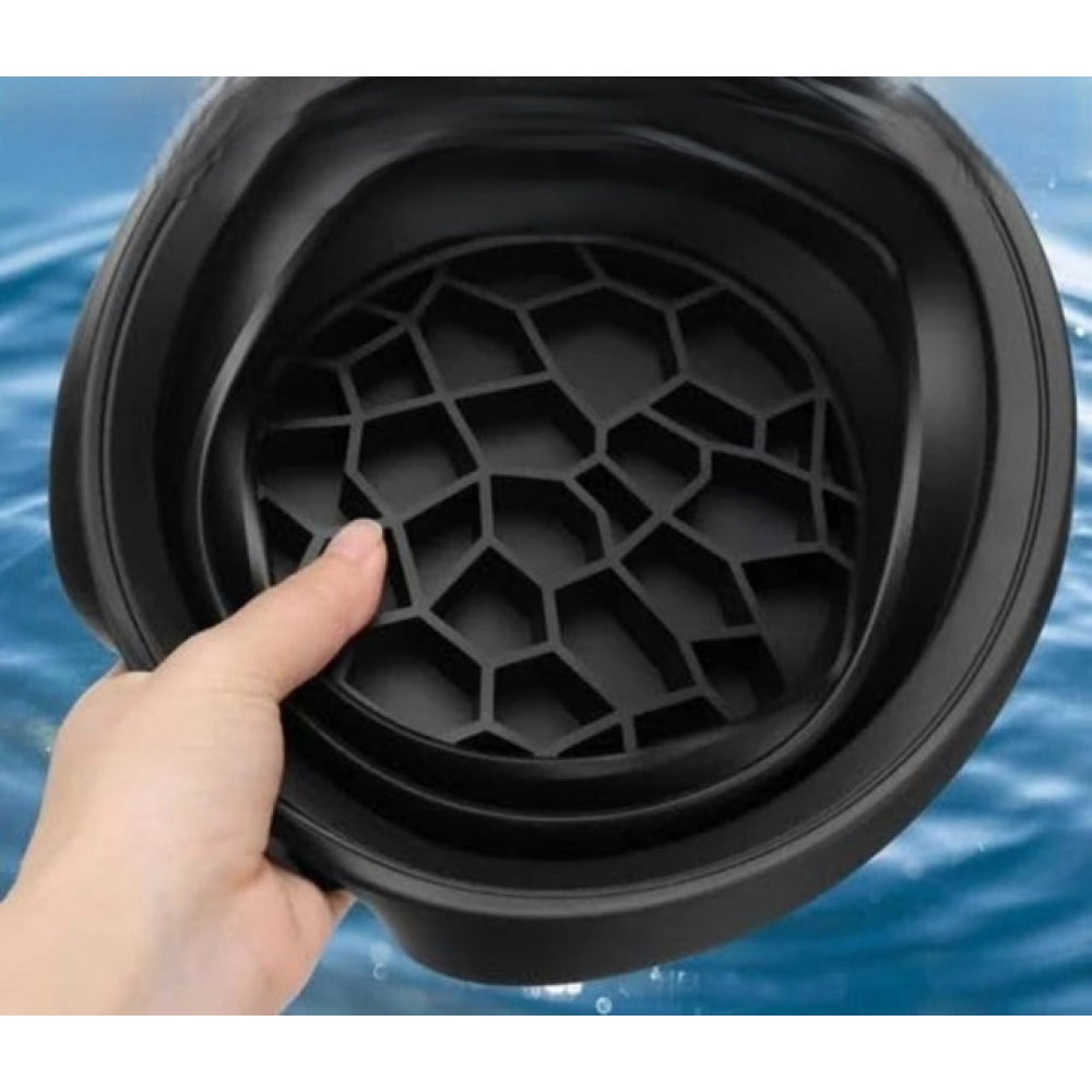 Silicone Collapsible Face Ice Bath Bowl
