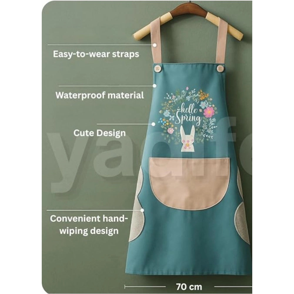 Pack of 2 Kitchen Pocket Aprons – Multicolor | Protective Cooking Aprons