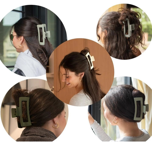 Silicone Flexible Claw Hair Clip