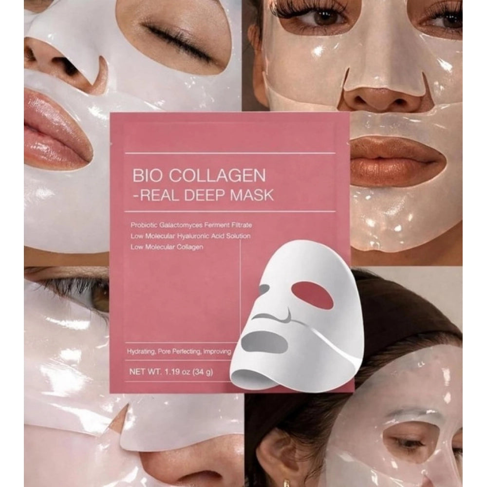Pack of 2 Bio-Collagen Face Masks
