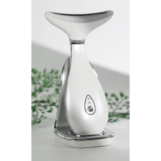 Grey Neck & Face Massager Tool