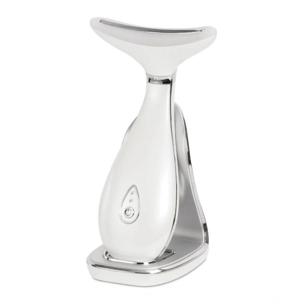 Grey Neck & Face Massager Tool
