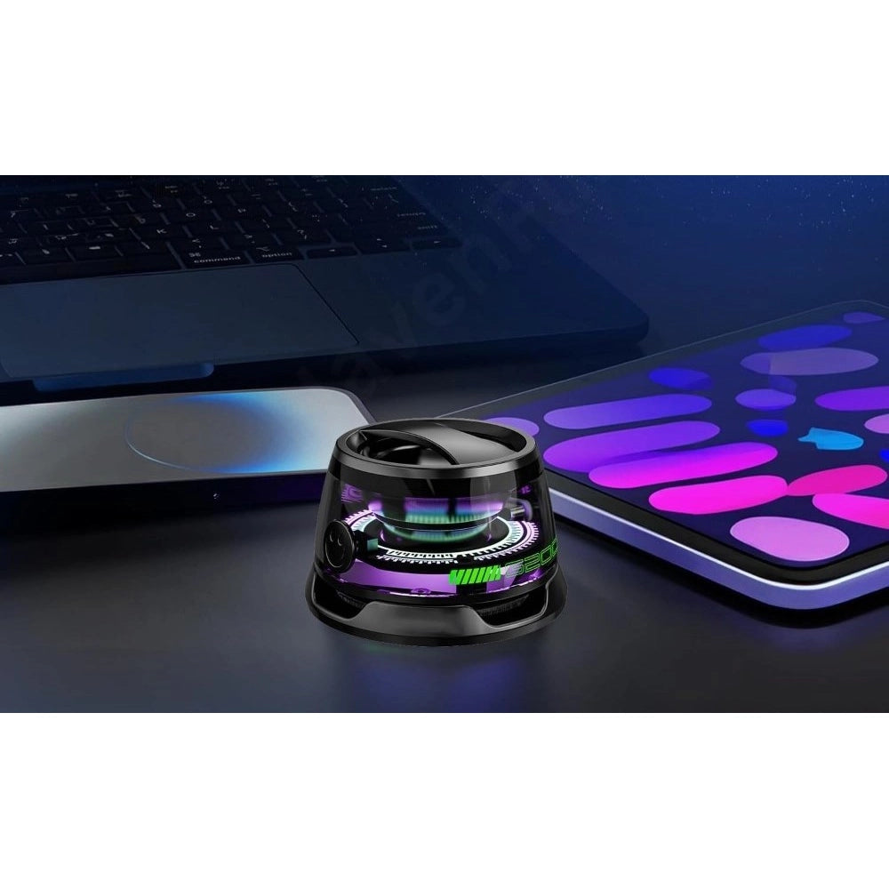 Generic G200 Magnetic Bluetooth Speaker (Black)