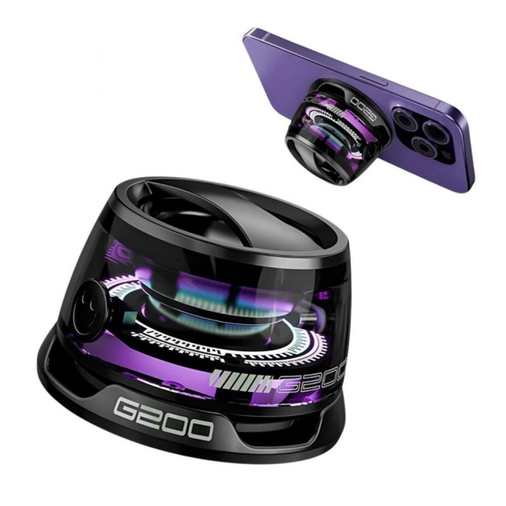 Generic G200 Magnetic Bluetooth Speaker (Black)