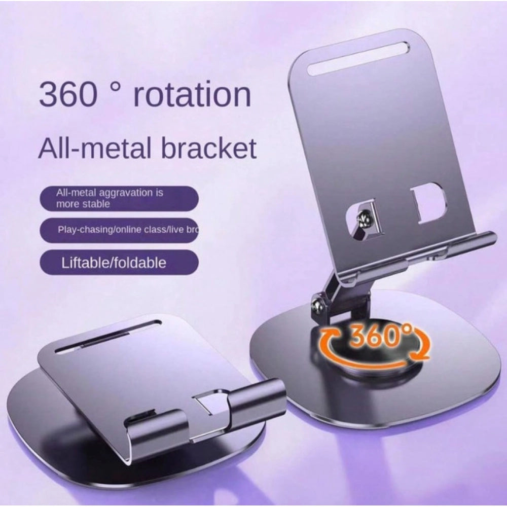 Generic Pack of 2 Foldable Mobile Stand (Grey)