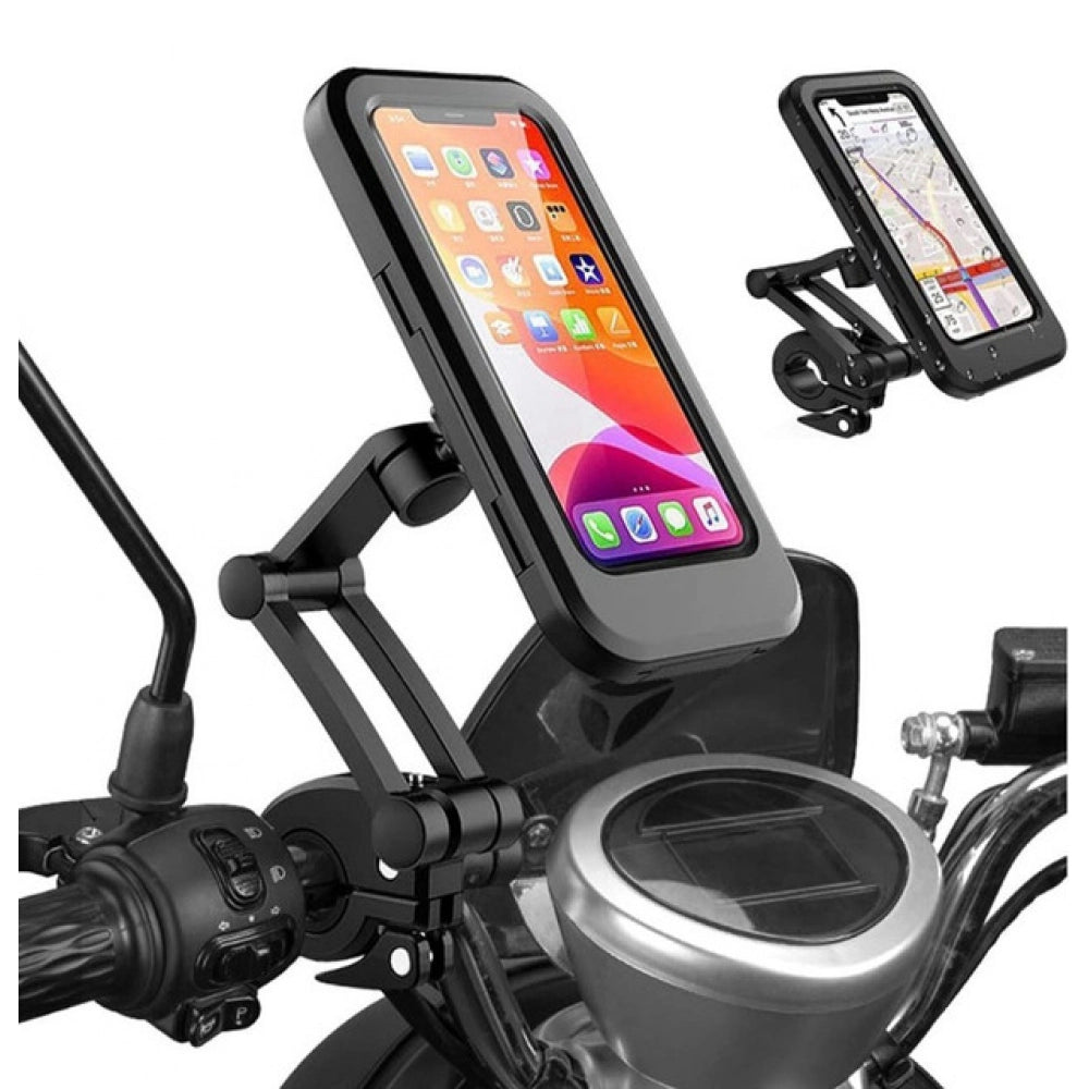 Generic Waterproof Mobile Phone Holder (Black)
