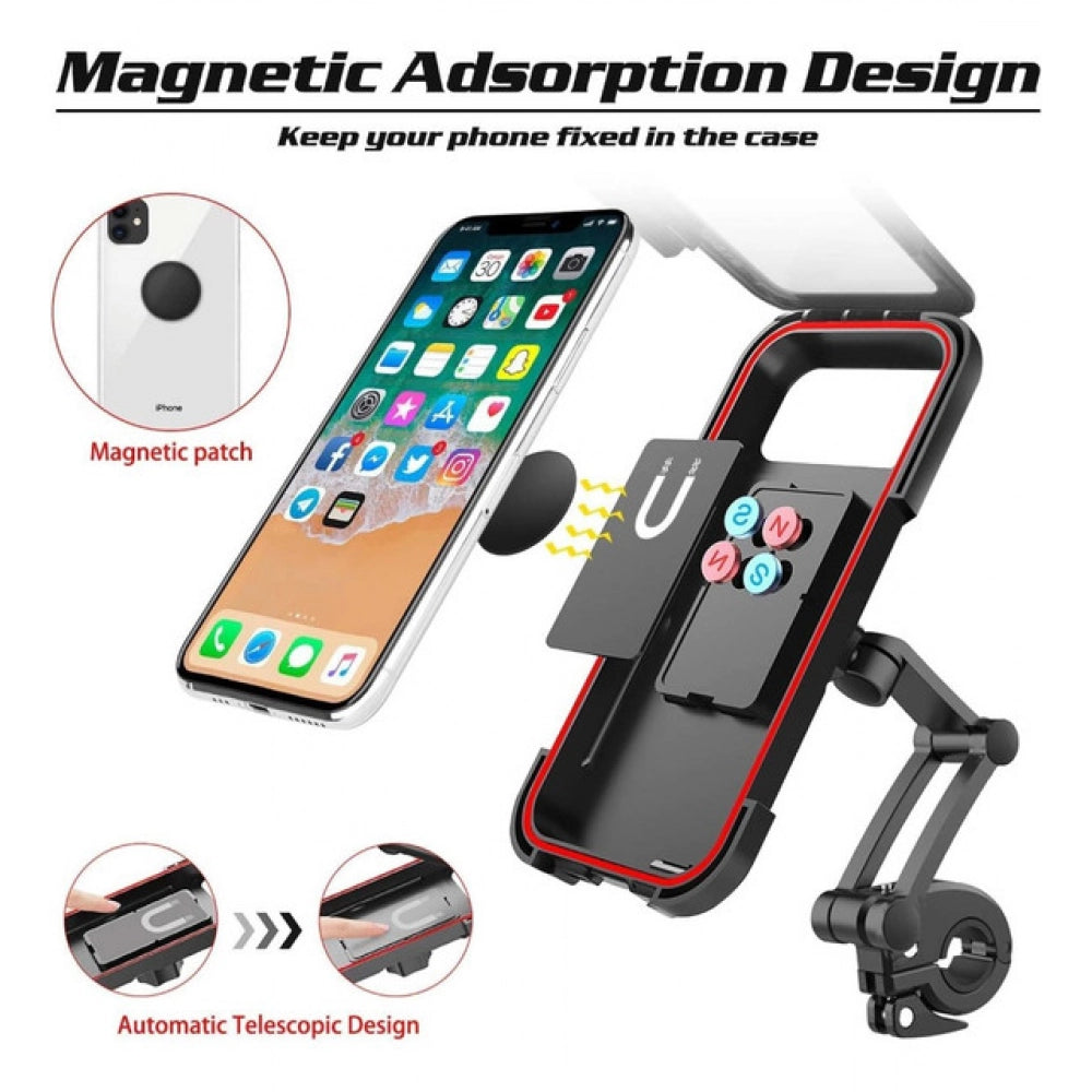 Generic Waterproof Mobile Phone Holder (Black)