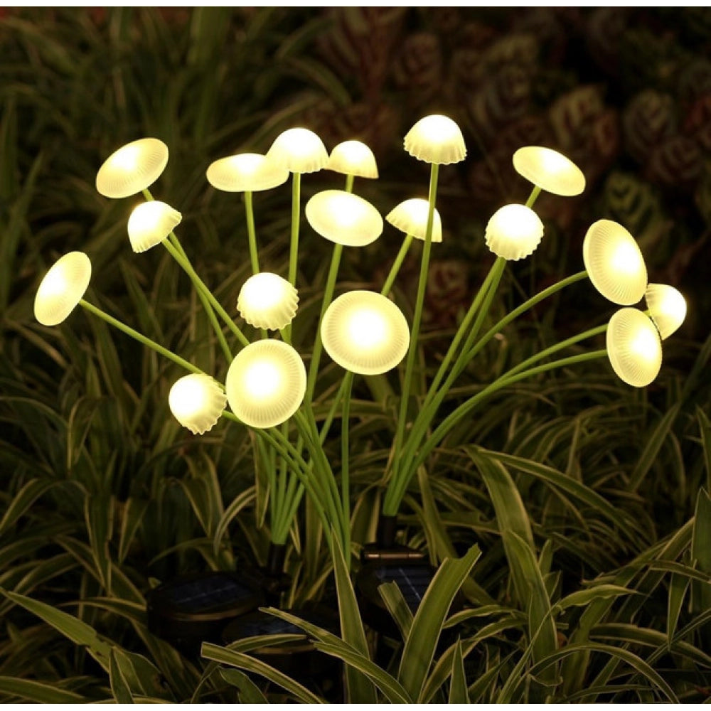 Generic Solar Mushroom Garden Light – Green