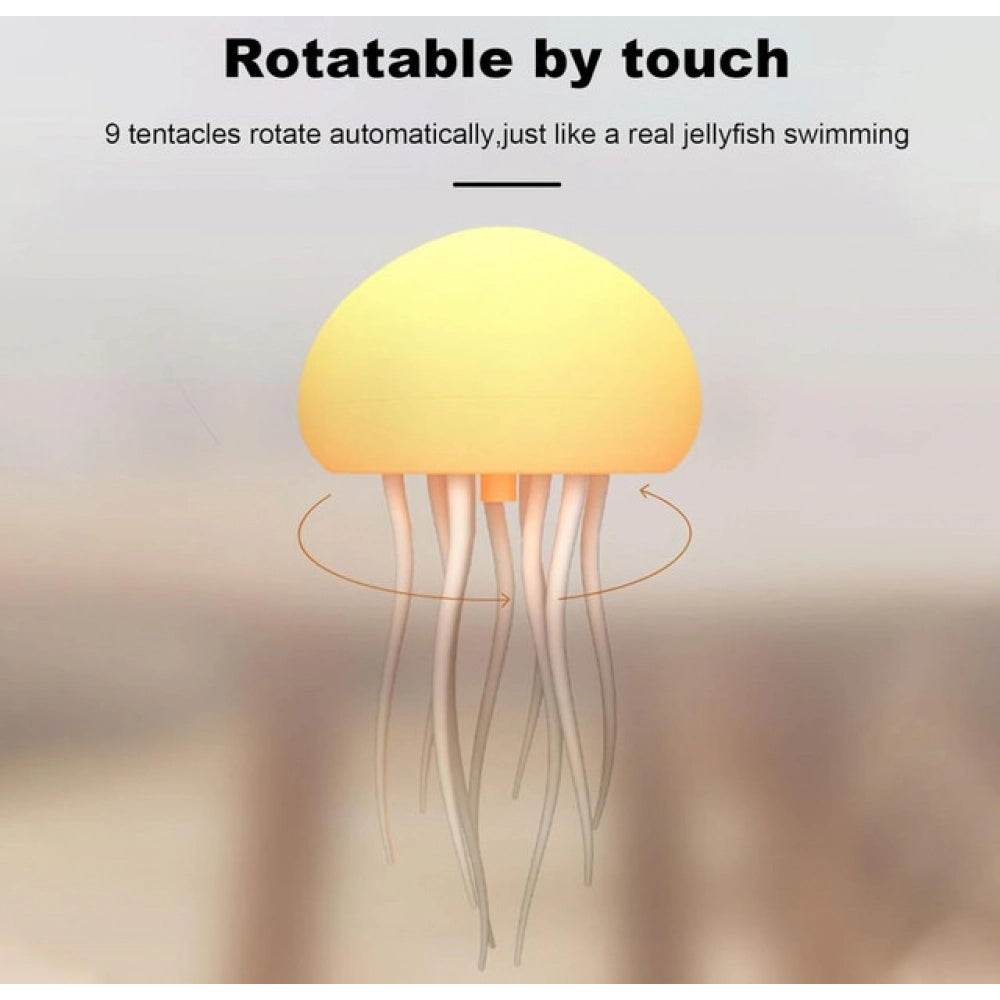 Generic Jellyfish LED Lamp – Multicolor